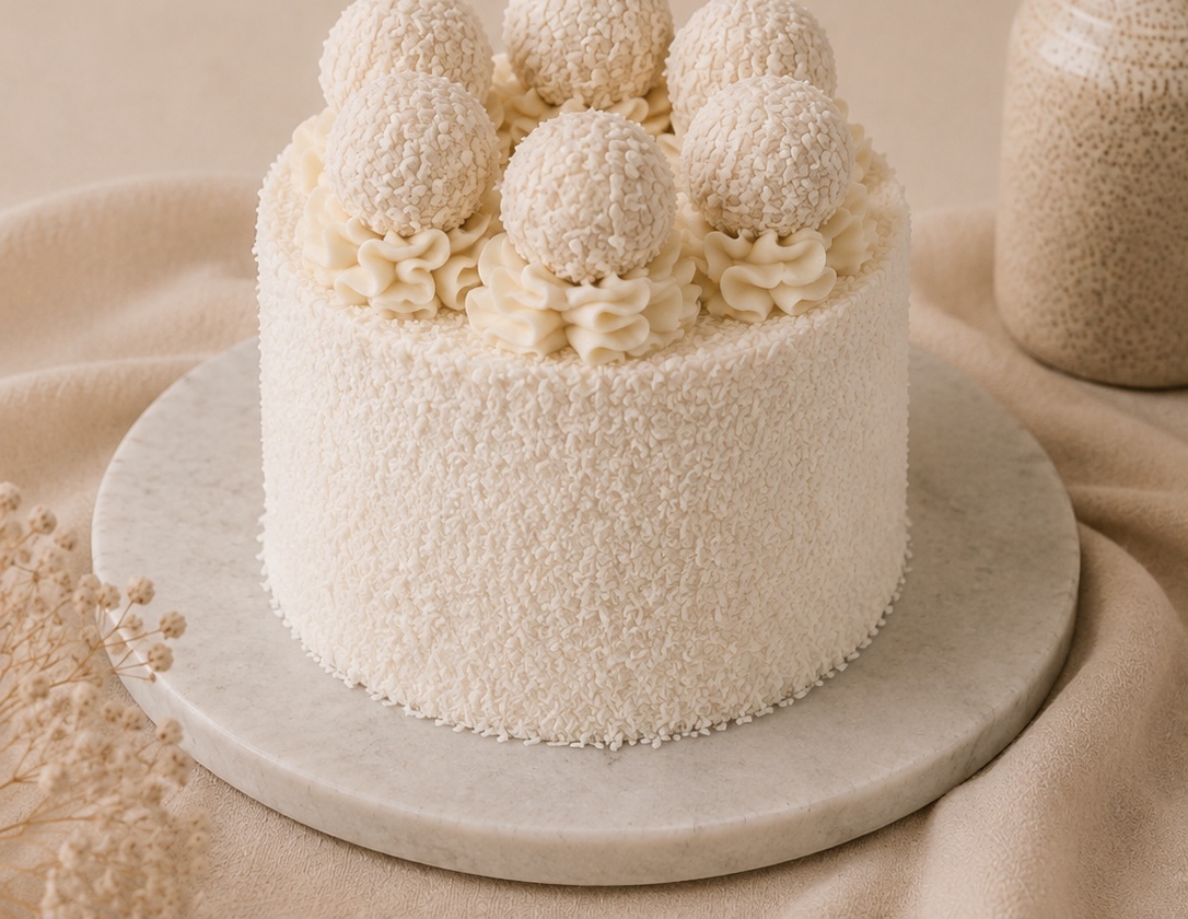 Raffaello signature layered cake